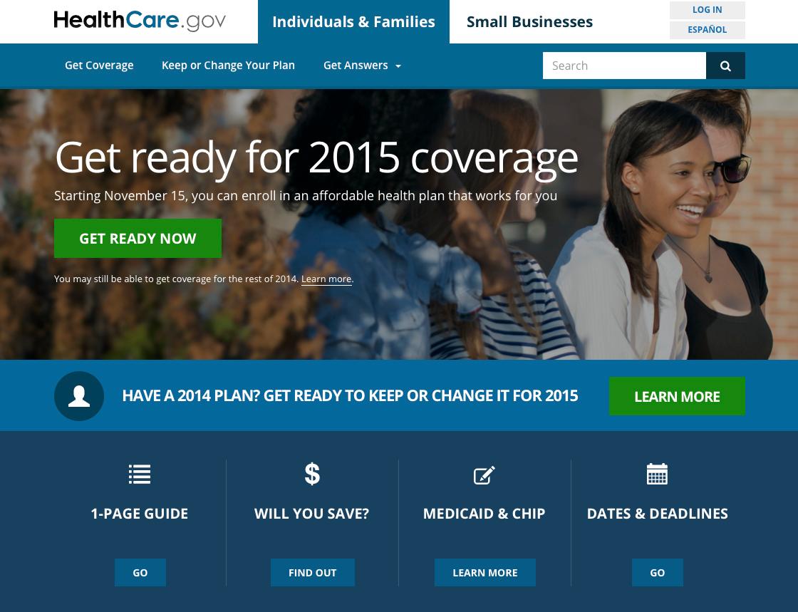 HealthCare.gov’s New Edition Unveiled