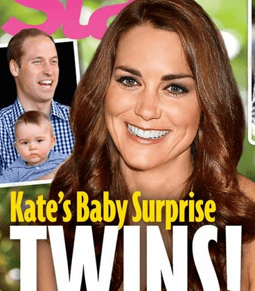 Prince William and Kate Baby: Tabloid Claims William Informed Queen of Twin Girls