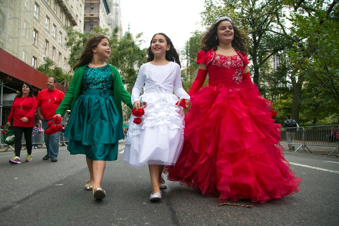 NY Columbus Day Parade Draws Revelers, Politicians