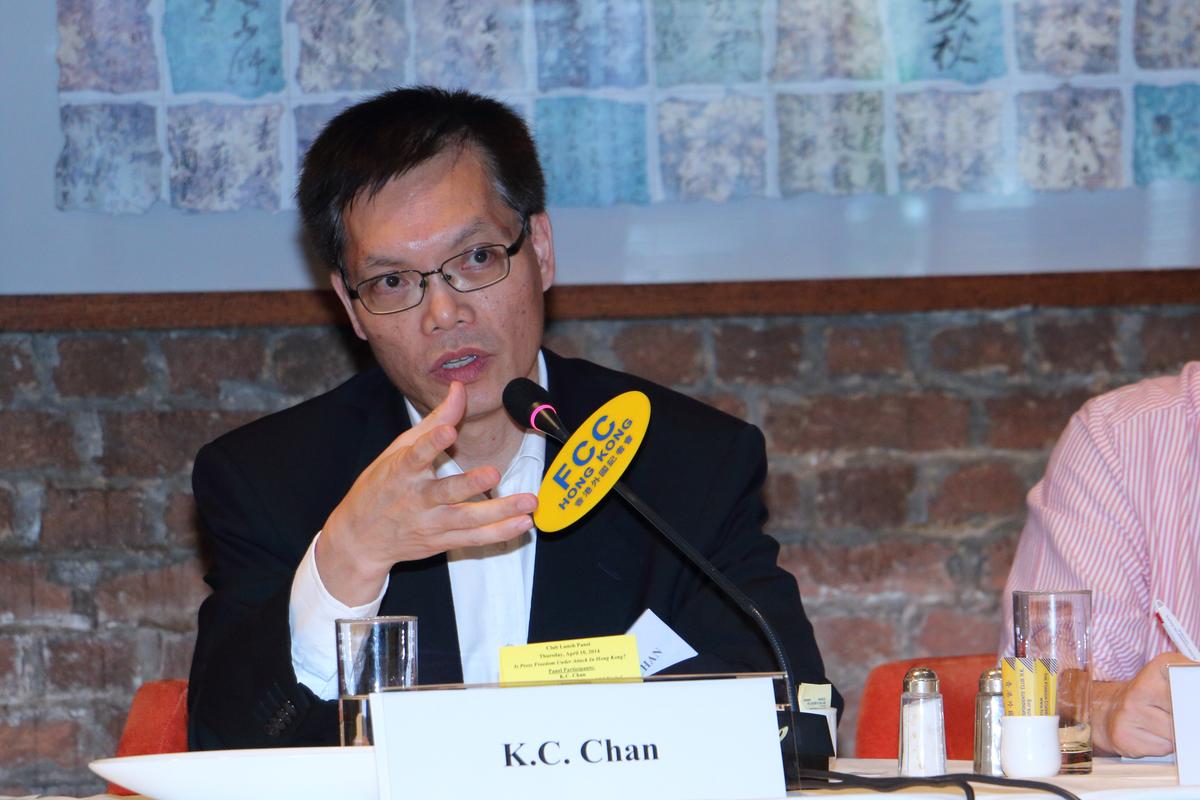 Vice President of Hong Kong Economic Journal Abruptly Resigns During Occupy Central