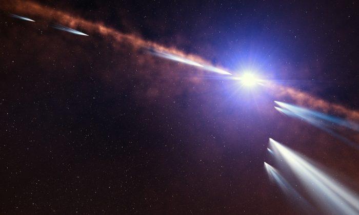 Comet Families Similar to Our Own Are Found Around Star Beta Pictoris
