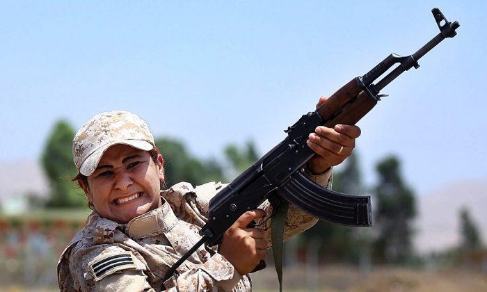 Female Soldiers Rare in the Muslim World, but Now Fight Islamic State