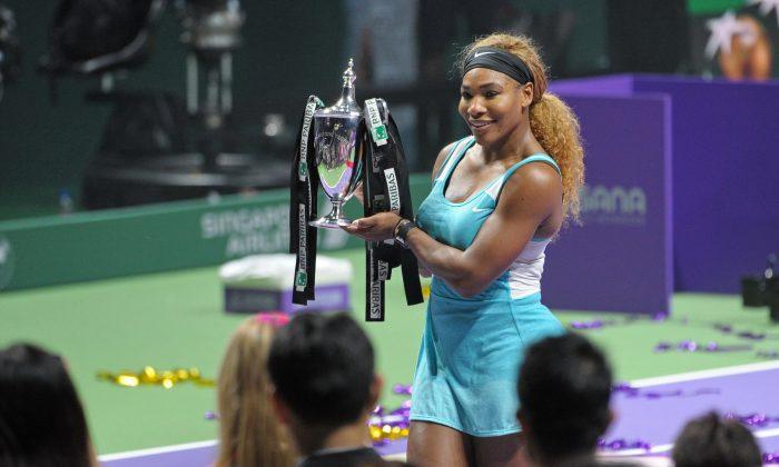 World No. 1 Serena Williams Wins the World Championship Title in Singapore