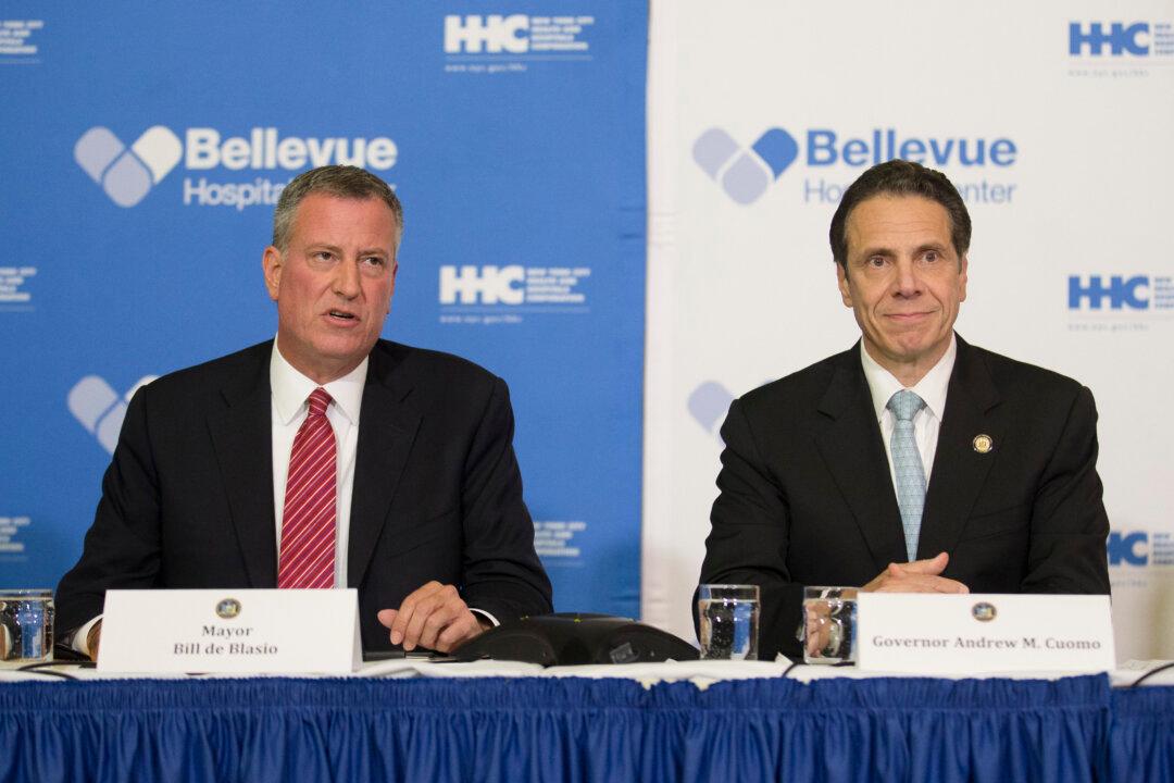 De Blasio’s Plan Is a Steady Voice in Time of Ebola