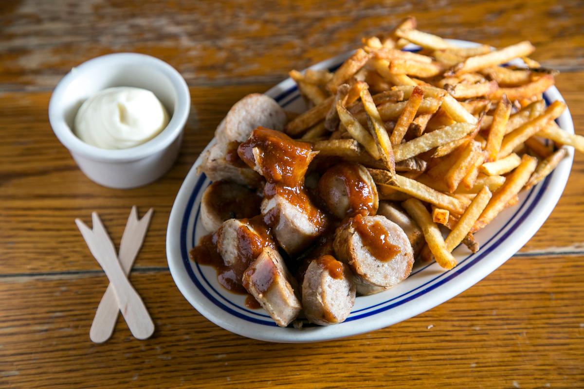 At Wechsler’s Currywurst, Sausage Is King