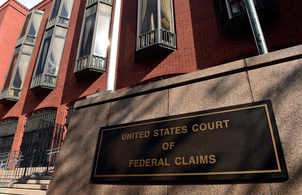 The exterior view of the U.S. Court of Federal Claims that houses a special vaccine court in Washington on Oct. 21, 2014. (AP Photo/Susan Walsh)