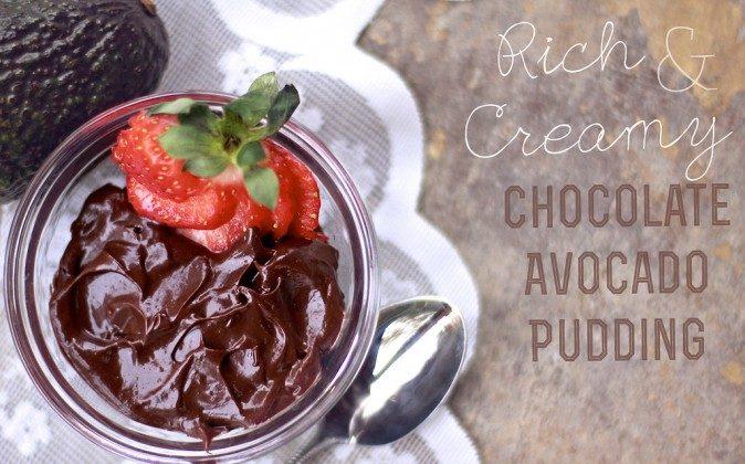 Recipe: Chocolate Avocado Pudding 