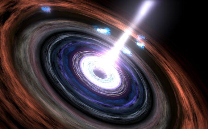 Black Hole ‘Lightning’ Seems to Defy Laws of Physics