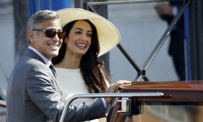 Amal Alamuddin Pregnancy Rumors: George Clooney Wife Denies ‘Baby Bump’ Reports