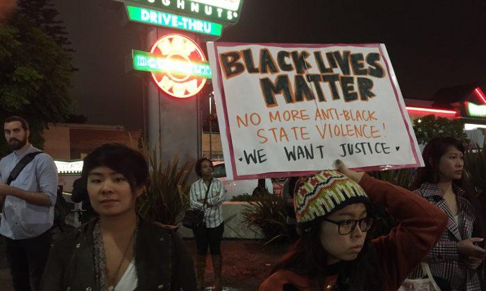 LA Protestors Stand With NY Eric Garner Supporters