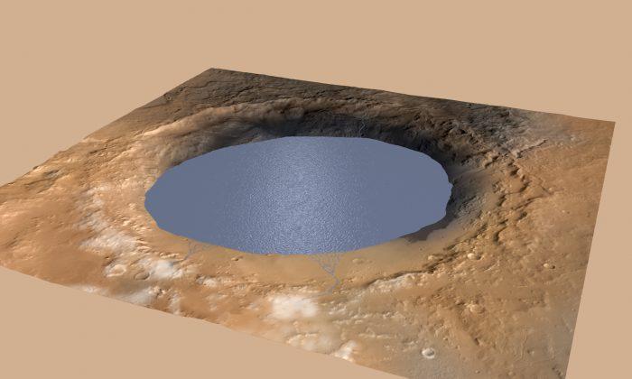NASA Says Mars’ Gale Crater was Once a Lake