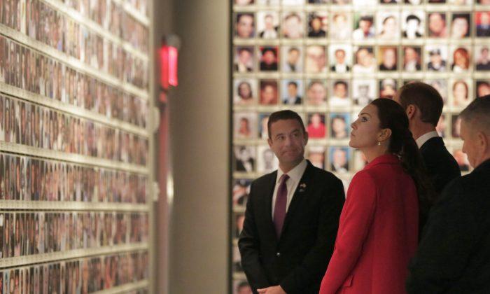 Prince William, Kate Visit Sept. 11 Memorial
