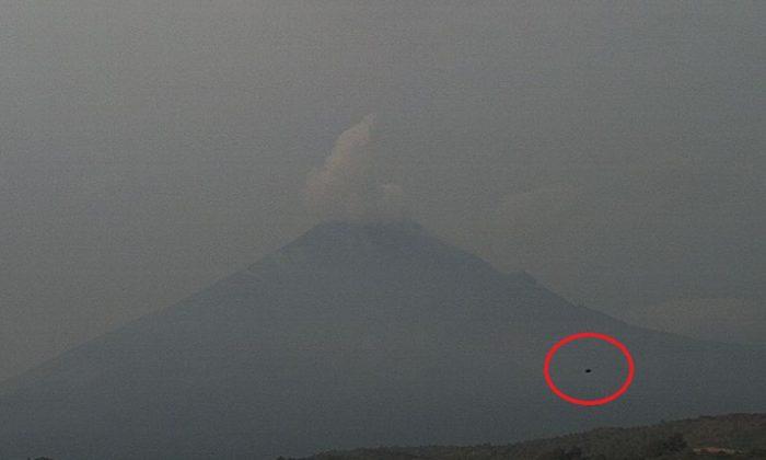 UFO Sightings 2014: Another Spotted at Mexico Volcano