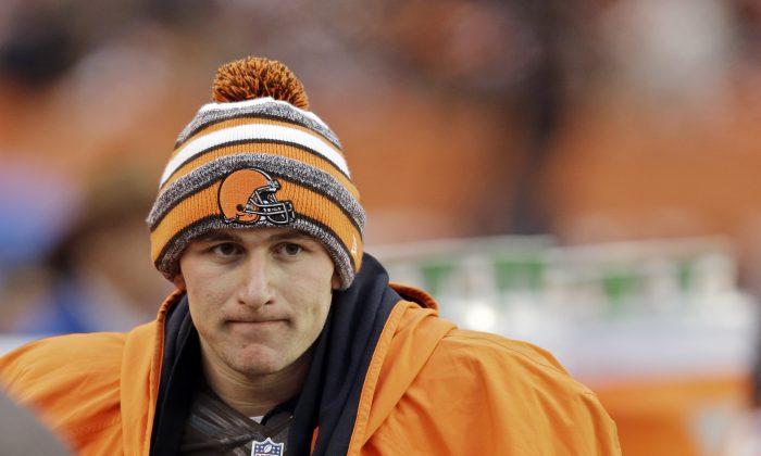 Johnny Manziel Could Be Inactive for Browns on Monday Night