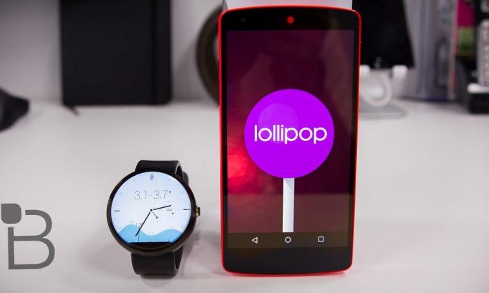 Check Out the  Amazing Android Wear 5.0 Lollipop (Video)