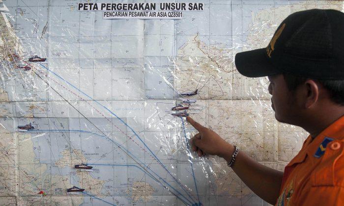 Missing Plane Found Soon? Map of AirAsia Search Divided in 7 Areas