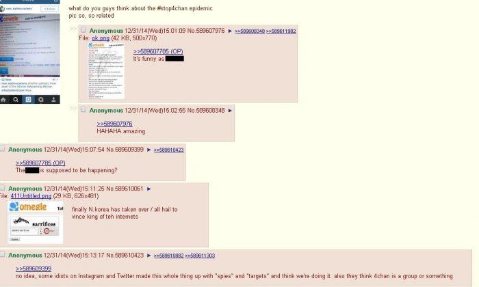 4chan Targeting Tumblr Fandoms With Suicide Prank for New Year’s Day--Apparently