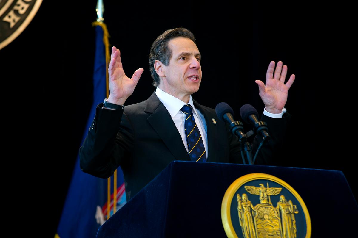 Gov. Andrew Cuomo Talks Income Inequality at 2nd Inauguration