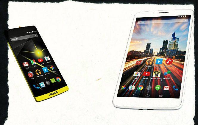 Archos Unveils Affordable 4G Diamond Smartphone and Helium Tablet Ahead of CES 2015