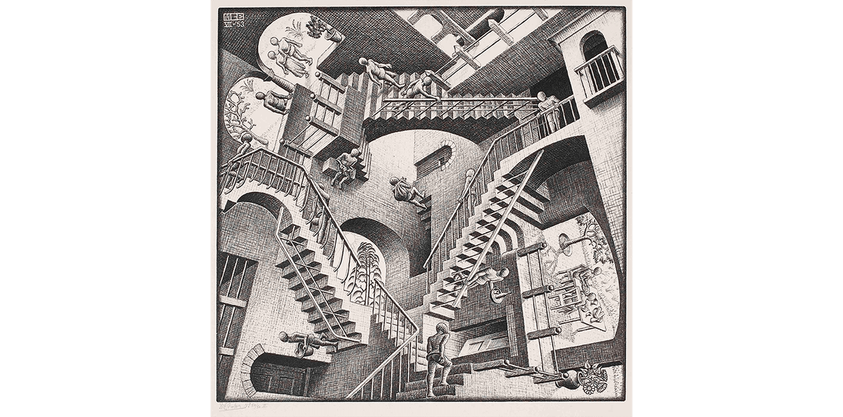 M. C. Escher: Master of Impossible Contrasts