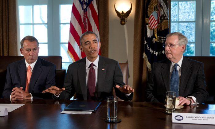 Obama Sits Down With Leaders of New GOP-Run Congress