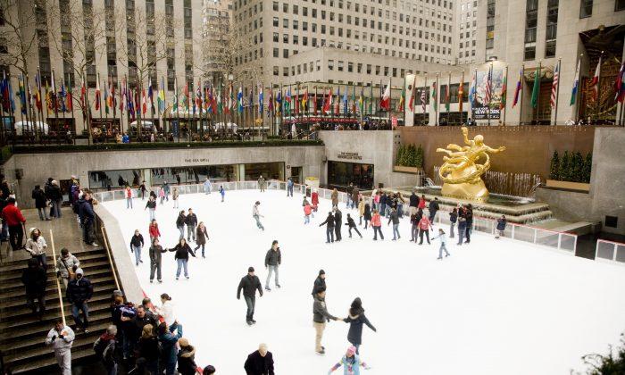 New Year’s Fun at The Rink at Rockefeller Center