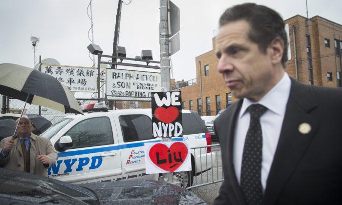 Cuomo Meets With Police Union Leaders