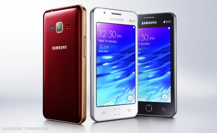 Samsung Launches the Z1 Smartphone in India, Running Tizen OS