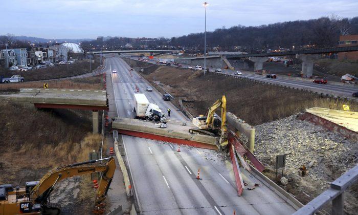 Contractor for Ohio overpass collapse has $91M contract 