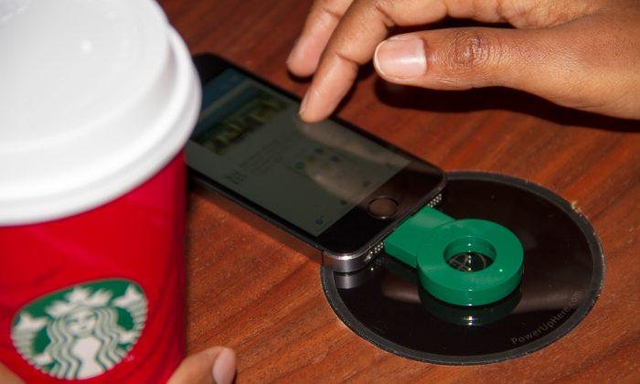 Starbucks Deploys Wireless Cellphone Charging in San Francisco & London 