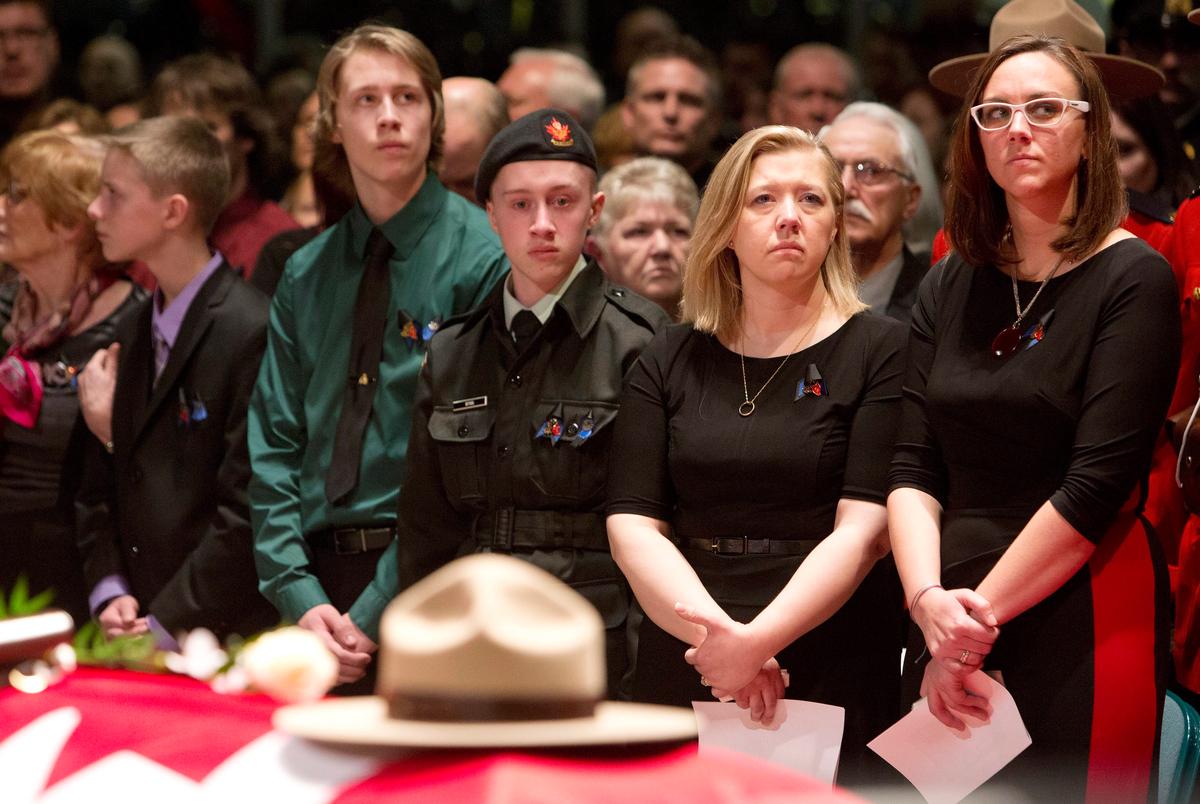 Alberta Mountie’s Sister Urges Mourners to Live Life to Fullest