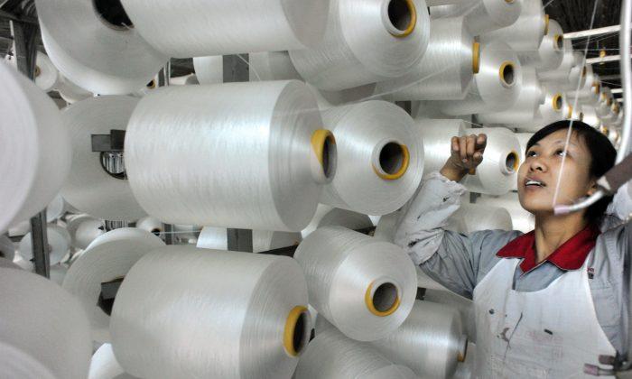 China Manufacturing Activity Contracts in January