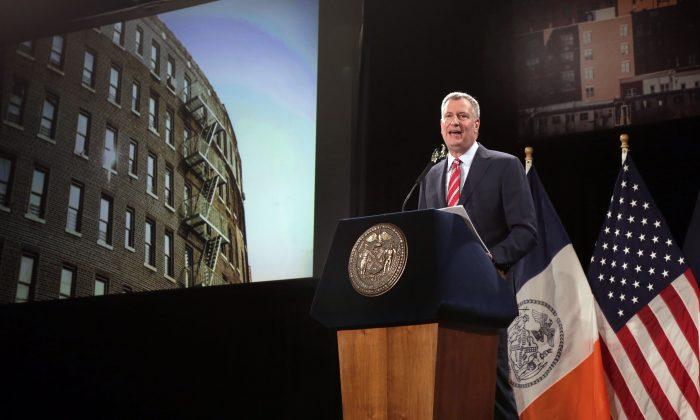New York City Mayor’s Speech Focuses on Affordable Housing