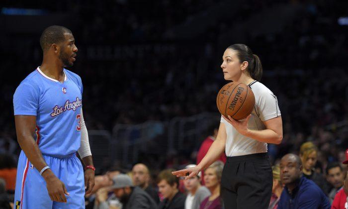 Lauren Holtkamp: Age, Bio, Facts for Female NBA Referee Chris Paul Criticized