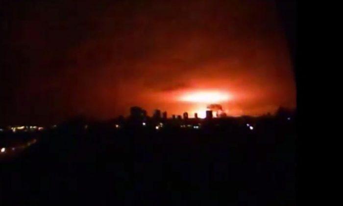 Not a Nuclear Bomb: Huge Donetsk Explosion Caused by ‘Dropped Cigarette Butt’