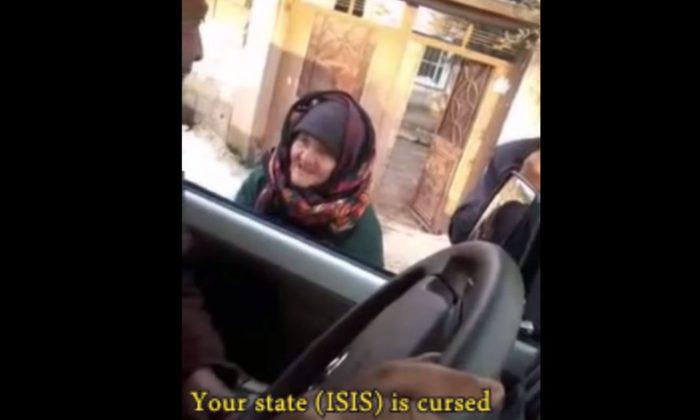 The Moment When an Elderly Woman Confronts ISIS Fighters: ‘Your State is Cursed’