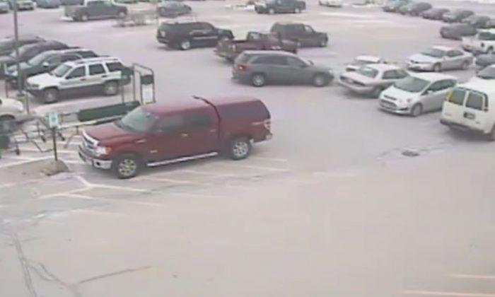 Shocking Video Shows 92-Year-Old Man Crashing into 9 Cars in Parking Lot