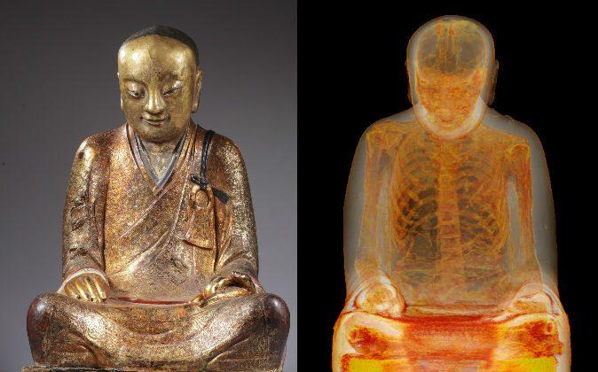 CT Scan Reveals that Buddha Statue Contains a Mummy