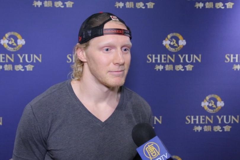 Professional Hockey Player Says Shen Yun Is What the World Needs