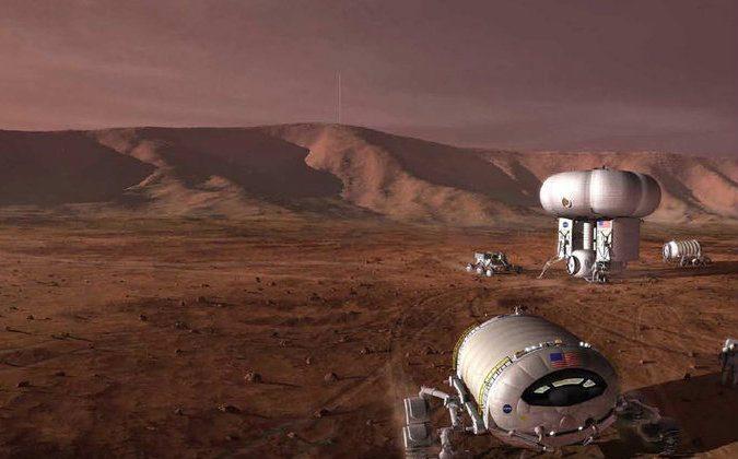 How Energy From Dry Ice Could Power Human Colonies on Mars