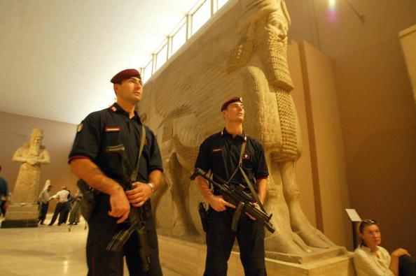 ISIS Bulldozing Ancient Assyrian City of Nimrud, Levels Winged Bull Statues