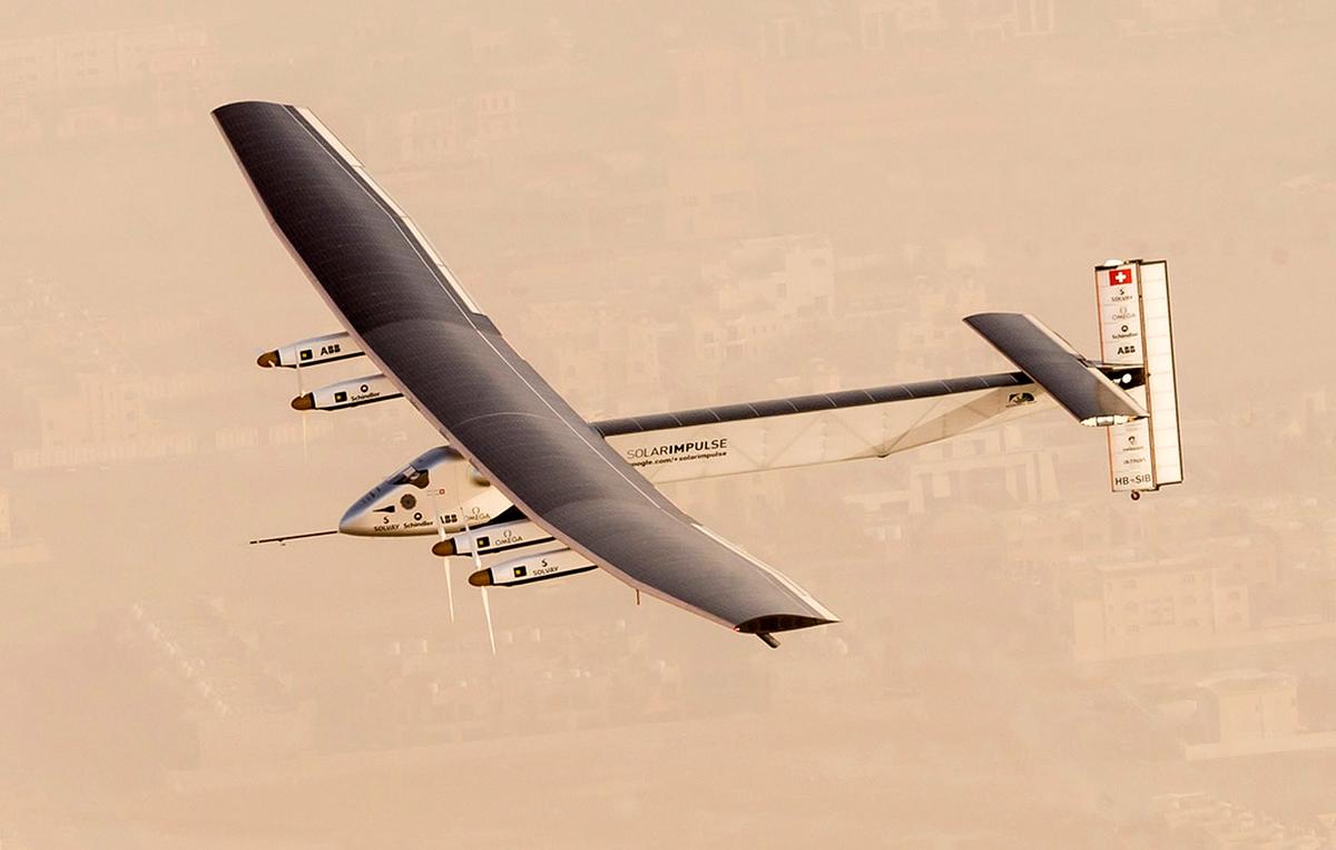 High Winds Couldn't Keep Solar Powered Plane Grounded