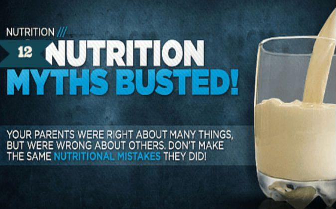 12 Food and Nutrition Myths We Could All Do Without