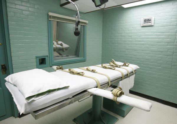 An execution chamber in Huntsville, Texas, on May 27, 2008. (Pat Sullivan/AP Photo)