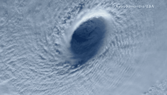 Typhoon Maysak as Seen From Space (Video)