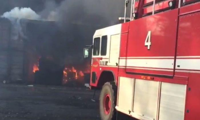 Washington DC: Fire Near Nationals Park Fire in Prince George’s County