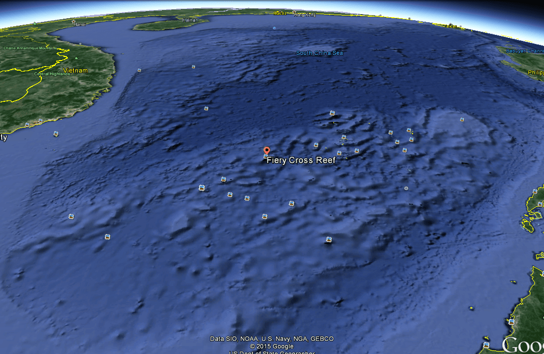 China Builds Military Runway on Its Self-Made Spratly Island