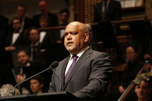 Noel Pearson at Sydney Town Hall on Nov. 5, 2014. (Peter Rae—Pool/Getty Images)