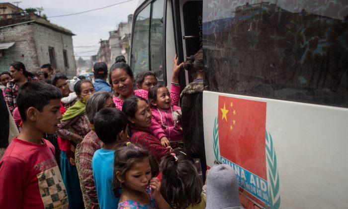 Chinese State Media Lies About Free Tickets Home for Chinese in Nepal