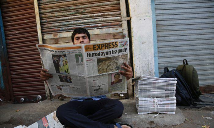 Indian Media Berated for Insensitive Reporting of Nepal Quake